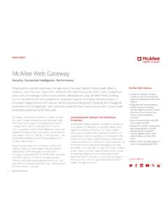 McAfee Web Gateway
