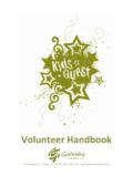 Volunteer Handbook - Childrens Ministry Online