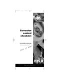 Corrosion control checklist - National Physical …