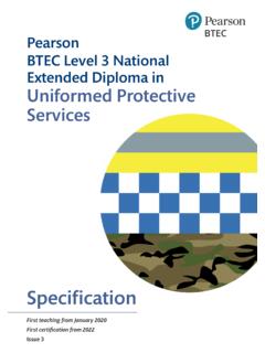 Specification - Pearson BTEC Level 3 National ... - Edexcel