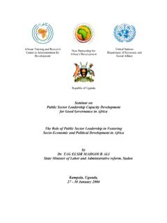 African Training and Research United Nations