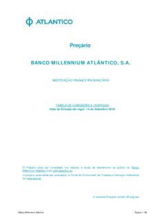 BANCO MILLENNIUM ATL&#194;NTICO, S.A. - atlantico.ao