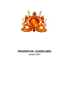 PRUDENTIAL GUIDELINES - CBK