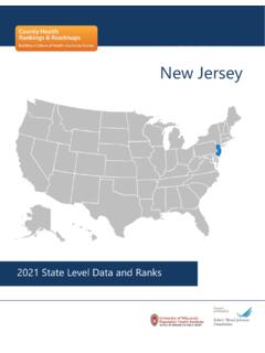 2021 New Jersey County Health Rankings