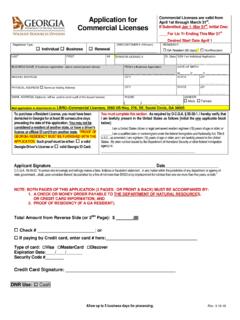 Application for Commercial Licenses Mar 31 For Lic Yr ...