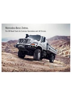 Mercedes-Benz Zetros. - Unimog