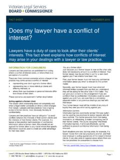 Does my lawyer have a conflict of interest?