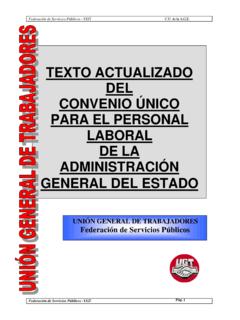 TEXTO ACTUALIZADO DEL CONVENIO &#218;NICO PARA …