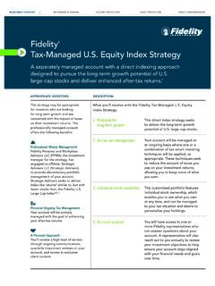 Fidelity Tax-Managed U.S. Equity Index Strategy