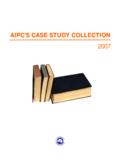 AIPC’S CASE STUDY COLLECTION - Counselling …