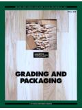 GRADING AND PACKAGING - Crescent Hardwood