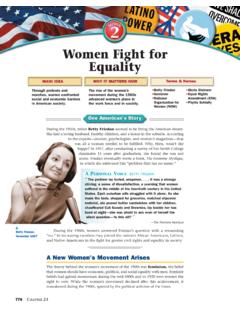 Women Fight for Equality - mrlocke.com