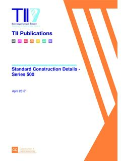 Standard Construction Details - Series 500