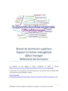 Brevet de technicien sup&#233;rieur Support &#224; l’action manag&#233;riale