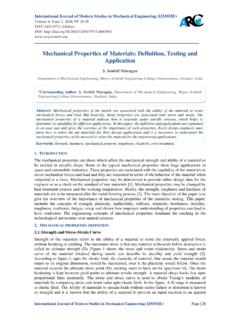 Mechanical Properties of Materials: Definition, Testing ...