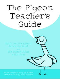 The Pigeon Teacher Guide - Pigeon Presents