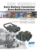 The Anderson™ family of Euro Battery Connectors (EBC)