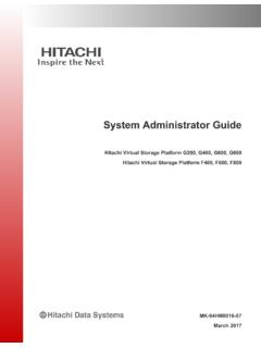 System Administrator Guide - download.hitachivantara.com