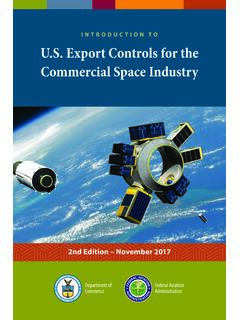 Export Controls Guidebook - Office of Space Commerce