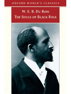 The Souls of Black Folk (Oxford World's Classics) - libcom.org