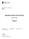 Quarterly Labour Force Survey - Statistics South …