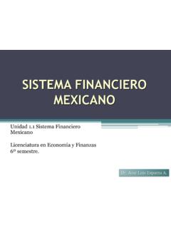 SISTEMA FINANCIERO MEXICANO - uqroo