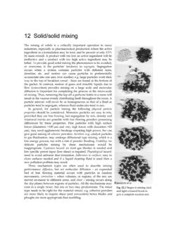 12 Solid/solid mixing - Particle technology learning …