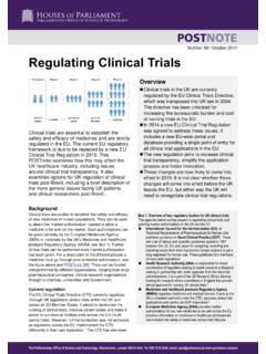 Number 561 October 2017 Regulating Clinical Trials