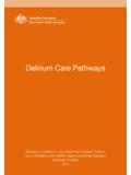 Delirium Care Pathways - Department of Health