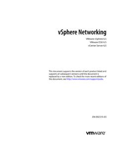 n vSphere 6 - VMware