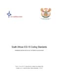 South African ICD-10 Coding Standards