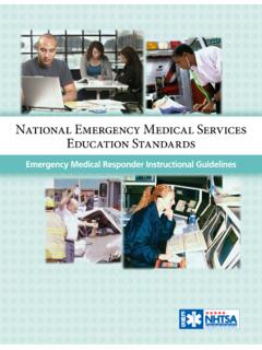 National Emergency Medical Services Education …