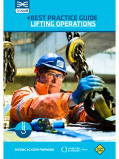 BEST PRACTICE GUIDE LIFTING OPERATIONS