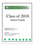 Class of 2018 - arundelhigh.org