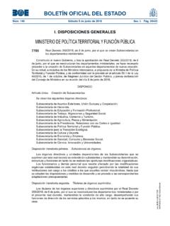 MINISTERIO DE POL&#205;TICA TERRITORIAL Y FUNCI&#211;N …