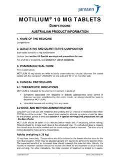 MOTILIUM 10 mg Tablets - Janssen