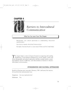 Barriers to Intercultural Communication