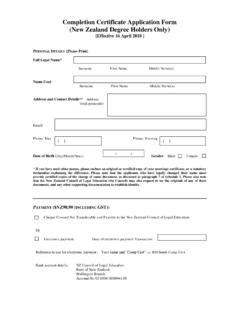 Completion Certificate Application Form (New …