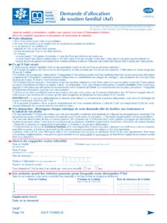 Demande d’allocation de soutien familial (Asf) - Caf.fr