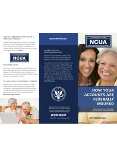 How Your Accounts are Federally Insured Brochure