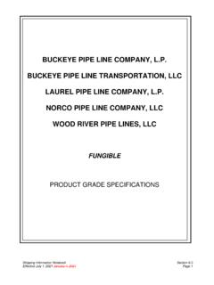 BUCKEYE PIPE LINE COMPANY, L.P.