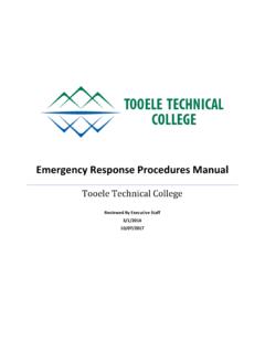 Emergency Response Procedures Manual