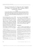 Practice Parameter for the Assessment and Treatment of ...