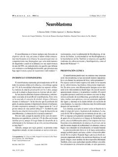 Neuroblastoma - La p&#225;gina de los profesionales de la ...