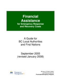 Financial Assistance - British Columbia