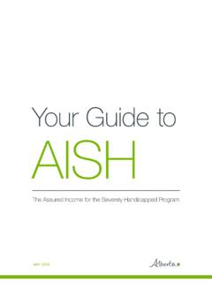 Your Guide to AISH - The Assured Income for the Severely ...
