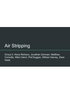 Air Stripping - Pennsylvania State University