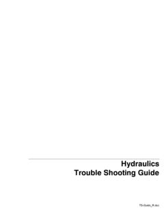Hydraulics Trouble Shooting Guide - Advanced Fluid Systems