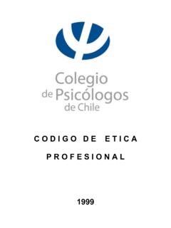CODIGO DE ETICA PROFESIONAL VIGENTE - web