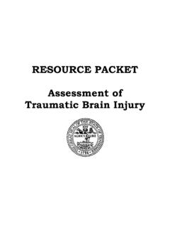 Assessment of Traumatic Brain Injury - Nashia